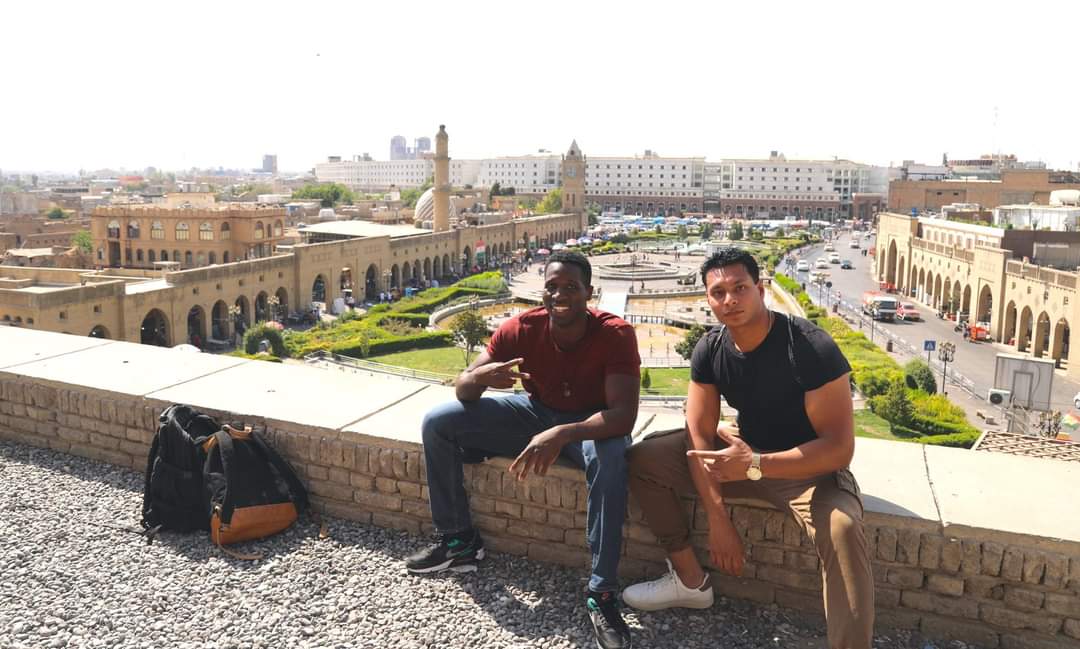 Consul General Rob Waller and a group of Consulate staff visited #Erbil Citadel and enjoyed visiting The Erbil Stone and Gems Museum, The #Kurdish Textile Museum, and checked out ongoing U.S. Government-funded preservation projects.
#kurdistan #Erbilcitadel #erbil #USCGERBIL