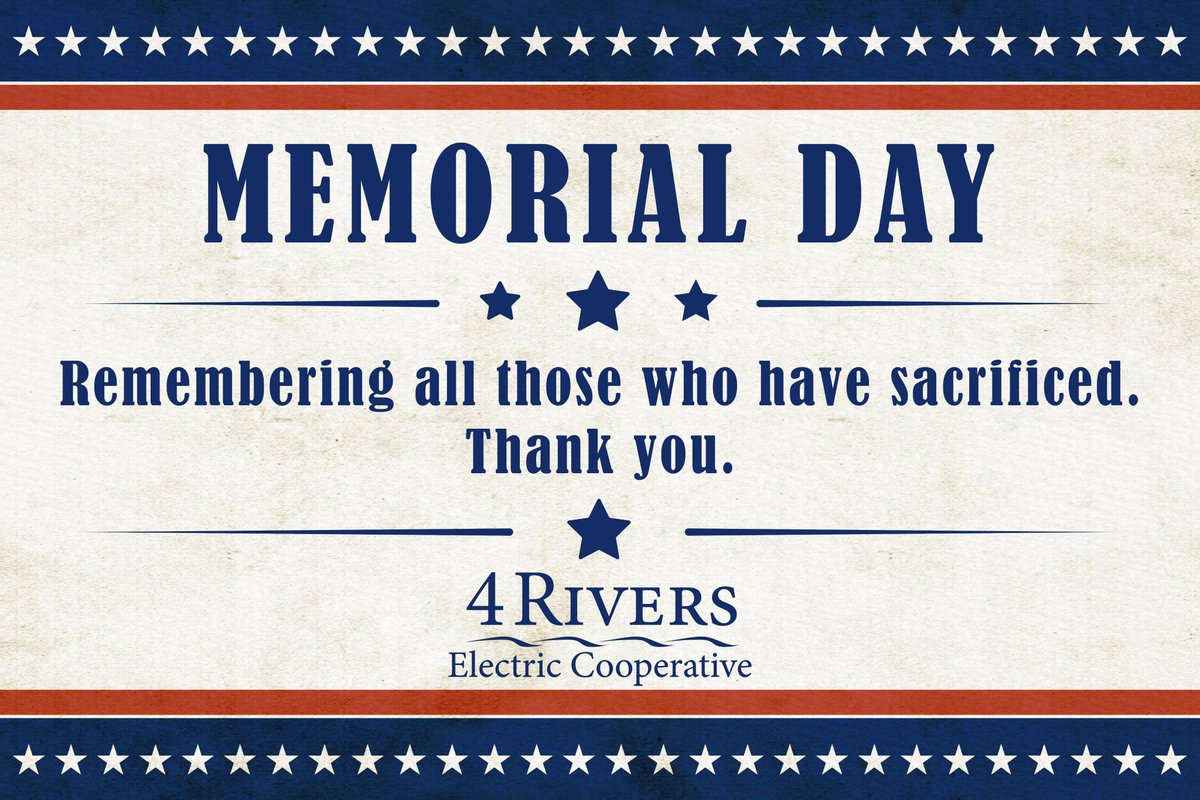 Our offices will be closed on Monday, May 31st in observance of Memorial Day.  We will reopen on Tuesday, June 1st at 8:00 a.m.
Our sincere gratitude to those brave men and woman who have served our country and paid the ultimate sacrifice.