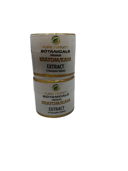 Hello Puffstomers! We have some really awesome new Kratom products in our stores! These potent chewable tablets are made with the purest gold grade Maeng Da strain! Next, we have our Kratom shots! Last we have our chewable Kratom/Kava extract!