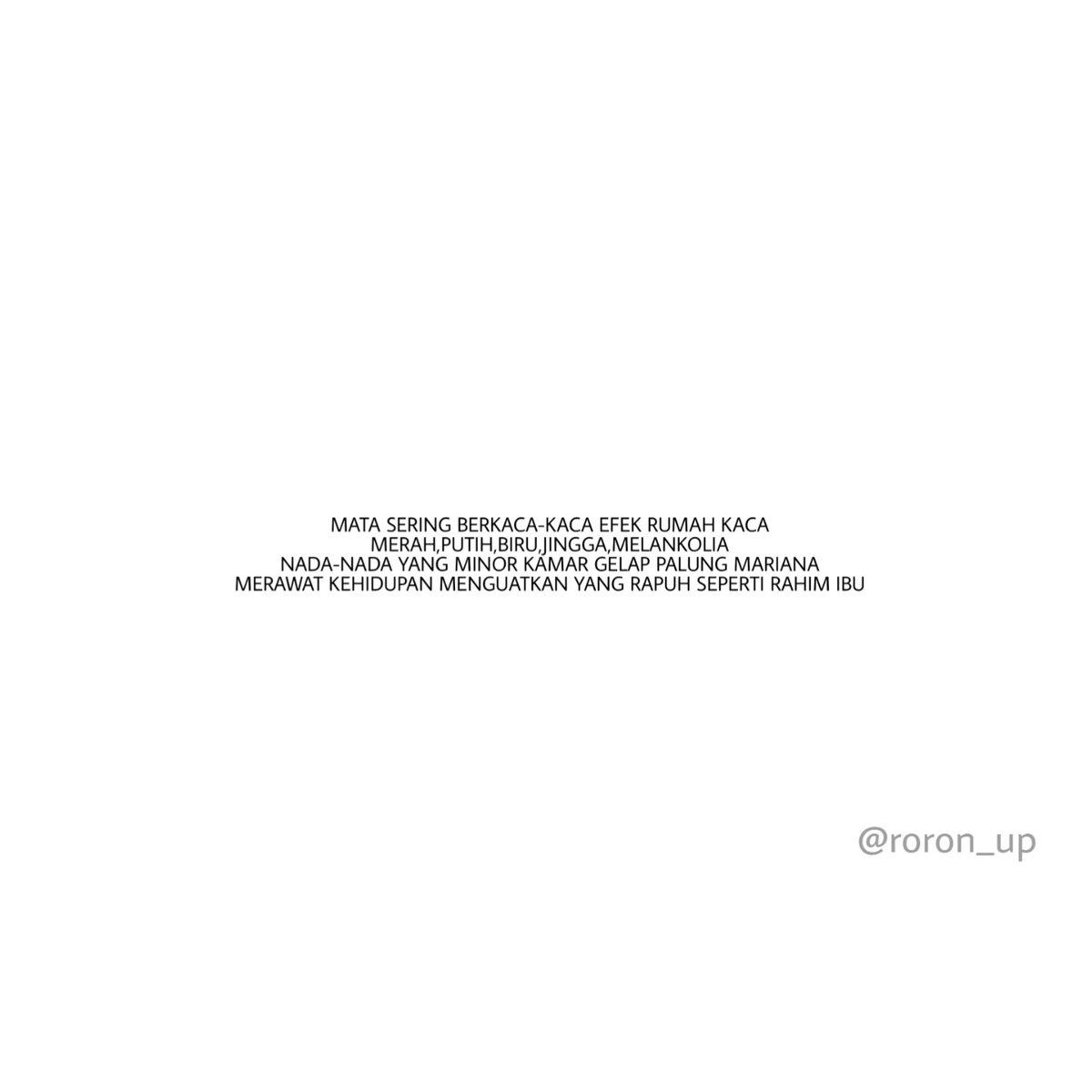 Efek Rumah Kaca Quotes