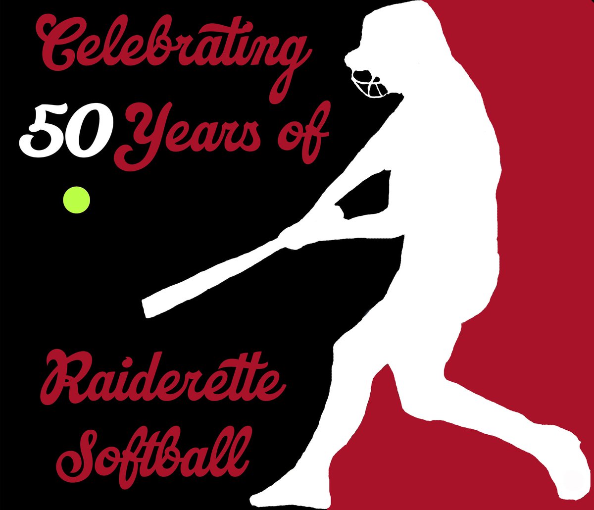 ChanseHall's tweet photo. It's a little rough, but wanted to celebrate the 50th year of Mount Ayr softball, so I threw this together in about an hour. #goRaiderettes #iahssb #50years https://t.co/19hS8KcuFW
