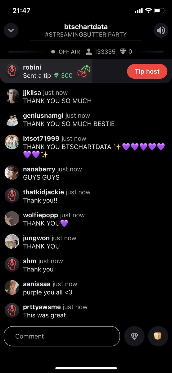 skjinie's tweet photo. Thank you for hosting this party we all needed it ๐๐ #STREAMINGBUTTER @btschartdata #THANKYOUBTSCHARTDATA https://t.co/cZLOKkjTjY