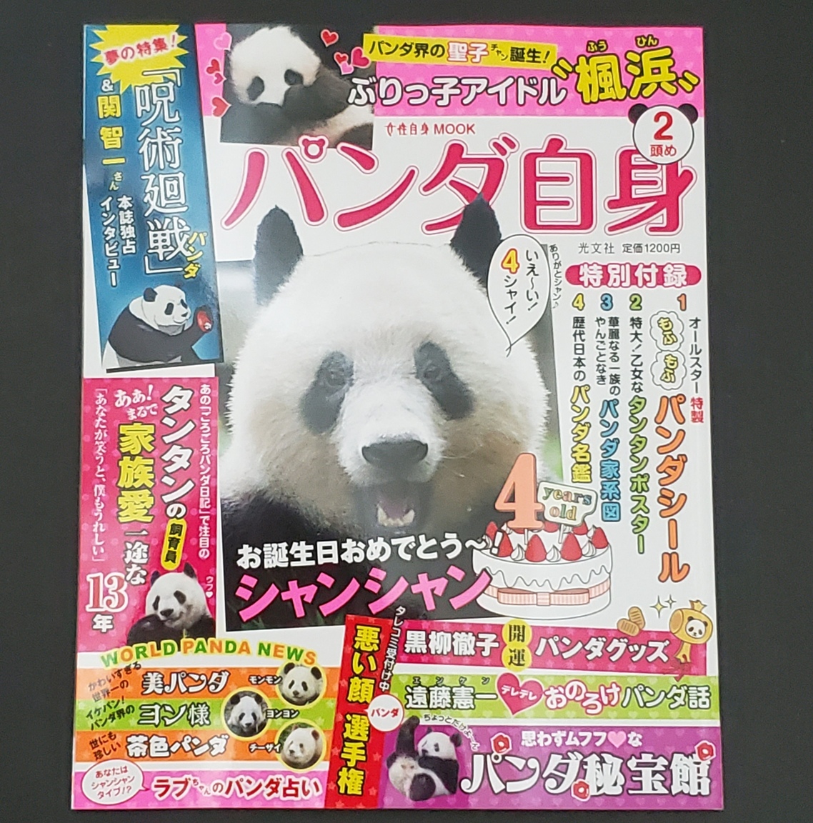 パンダ自身2頭目