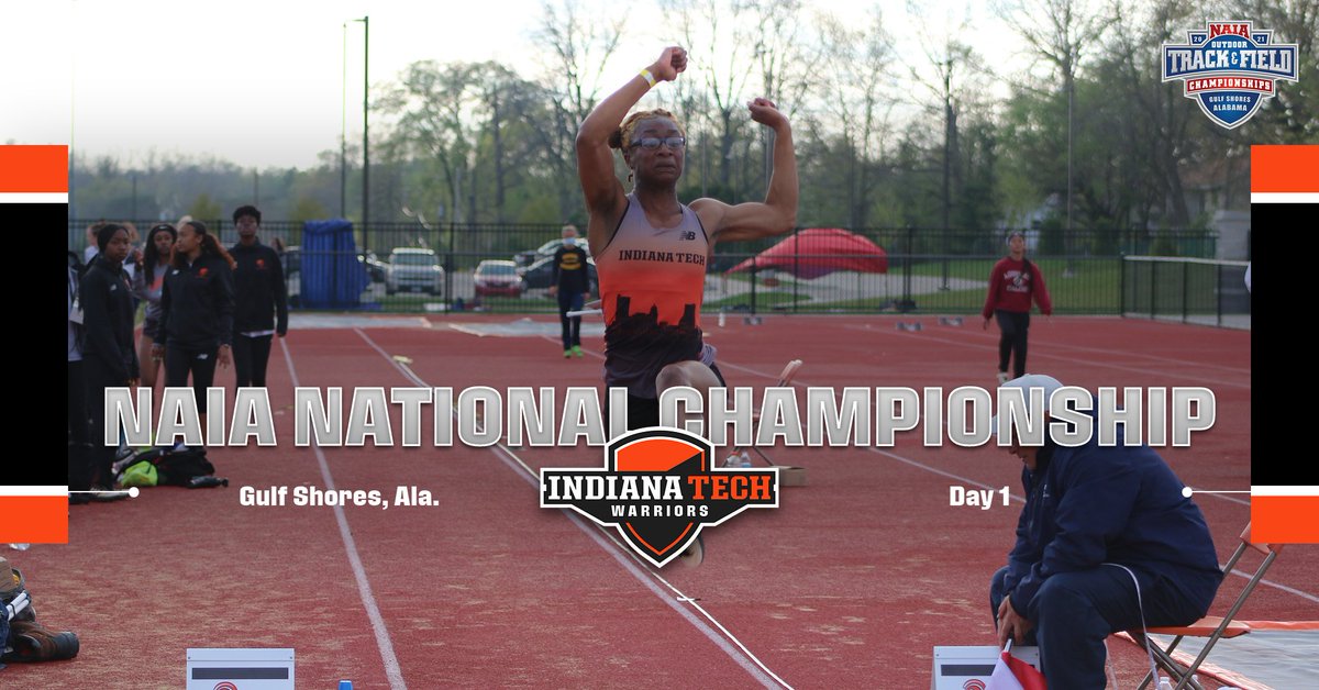 INTechWarriors's tweet photo. It's Nationals Time!! @INTechTF starts day 1 of the NAIA Outdoor National Championships in Gulf Shores, Alabama today! Keep up with the action live with the links below! #GoWarriors #TechYeah 
📽️https://t.co/BIkFB2ZEBr
📈https://t.co/lX00B2W3YZ https://t.co/uJAscq6Mdj