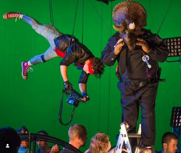 High level directing. #kungfurythemovie #kungfury #triceracop