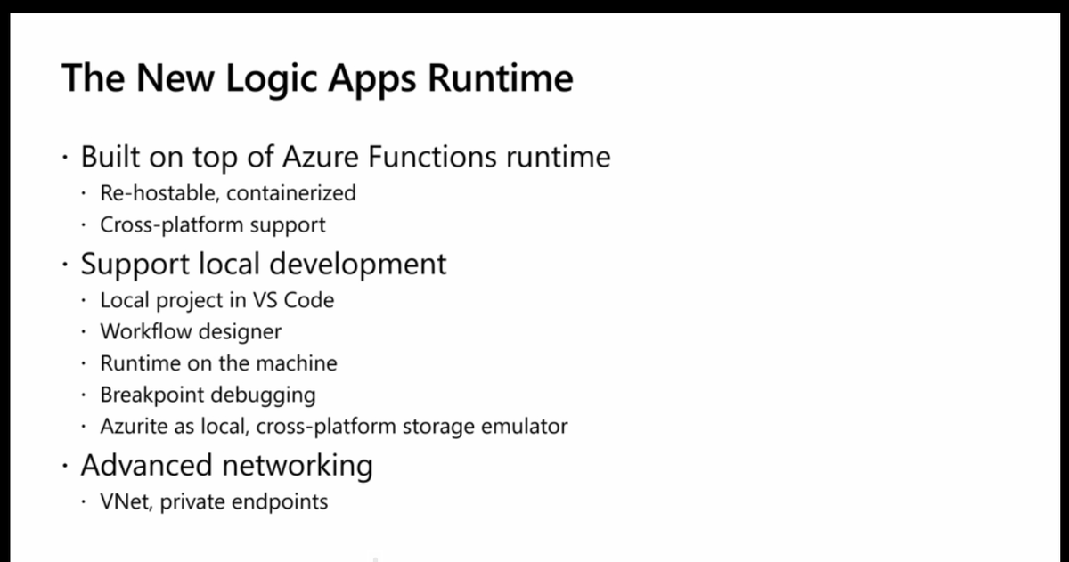 wearsy's tweet photo. Checking out the new Logic Apps Runtime news. Check out @derek1ee's session https://t.co/23FrpftIHq thanks @jonfancey for the info https://t.co/7Chzv3TW2T