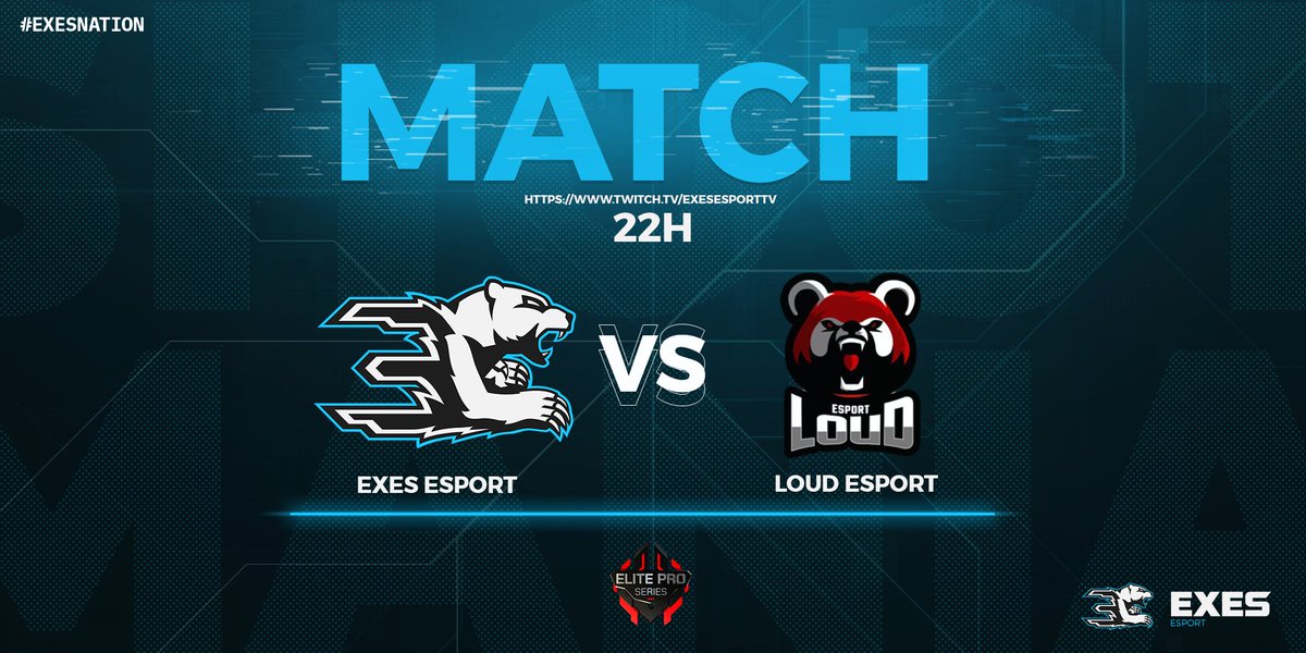 📍 #WEBTV #EPS #SM

#LEAGUESTAGE #DAY3
Nouvelle semaine !
Ce soir, nos joueurs rencontrent l'équipe <a href="/EsportLoud/">Loud</a> ☄🐻

🎙 | <a href="/Kyyra_/">Kyra</a>
📺 | twitch.tv/exesesporttv
👥 | <a href="/SparcoZorus/">sparcO</a> @ExtasySM <a href="/Letnis_SM/">Letnis</a>
🕗 | 22h

Quel est votre pronostic ? 🔥

#eXeSnation 🔵⚪ #eXeSwin