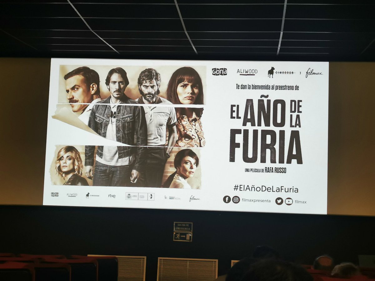 Muchas gracias a <a href="/DiasDeCine/">Días de Cine</a> <a href="/GerardoQuietMan/">Gerardo Sánchez 🎬</a> por el maravilloso preestreno: las vidas truncadas y el horror q ya se vivía justo antes del golpe d estado en #uruguay Magníficamente contada, grandisimos actores!! No os la perdáis!! #ElAñoDeLaFuria <a href="/DanielGrao7/">Daniel Grao</a> <a href="/AlbertoAmmann/">Alberto Ammann</a>
