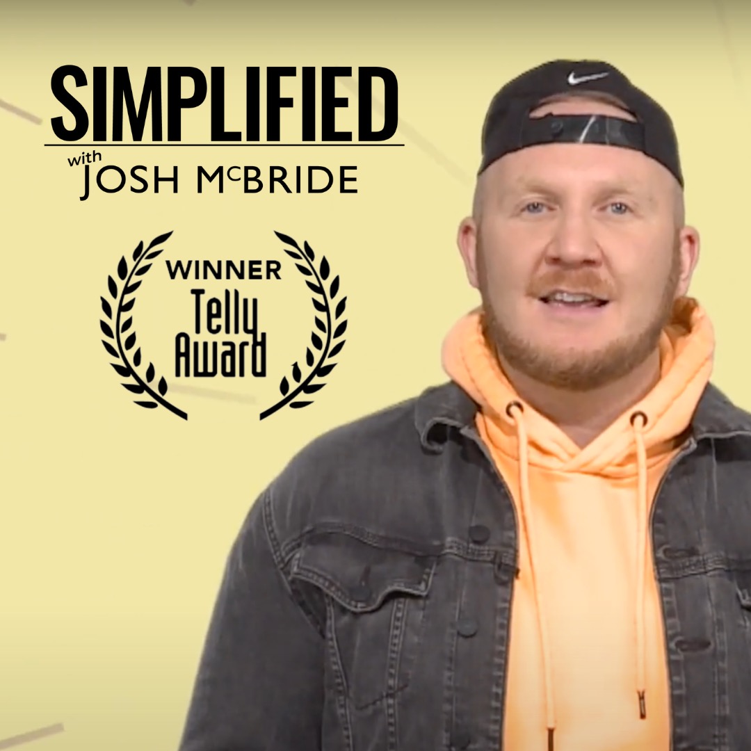 SpotlightMediaR's tweet photo. We are so happy for our client, Josh McBride, on his well-deserved Silver Telly Award!

Be sure to tune in to Josh's new episodes of Simplified with Josh McBride. https://t.co/XfdoWmVw1R