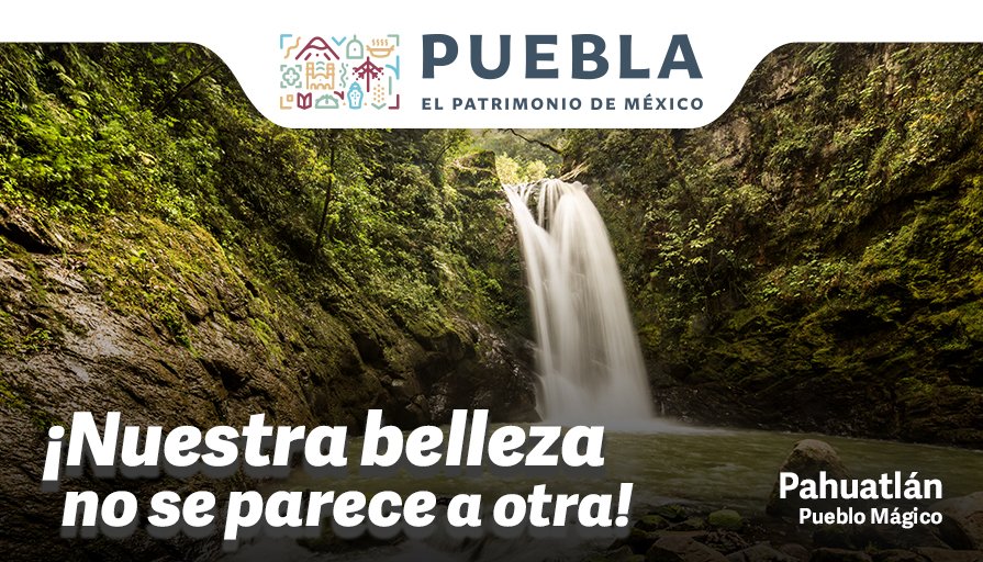 TuristicoGobPue's tweet photo. #PueblaTeEspera  para que admires su naturaleza y disfrutes de todas las montañas 🗻, ríos y cascadas 🏞️ que  tiene para ti. #UsaCubrebocas😷 https://t.co/jYBORA8oFh