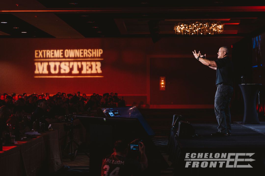 #Muster010 Day 01 complete.
450 leaders in every capacity at every level.

Extreme Ownership MUSTER.
EchelonFront.com