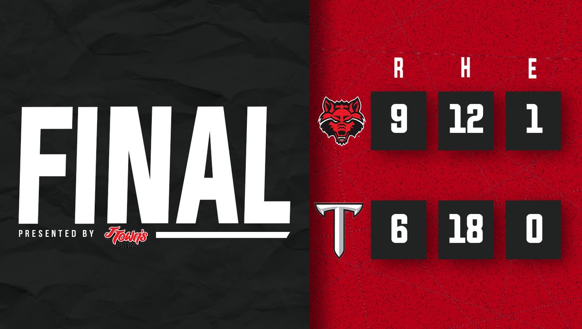 STRIKE THREE CALLED!!

RED WOLVES WIN!!