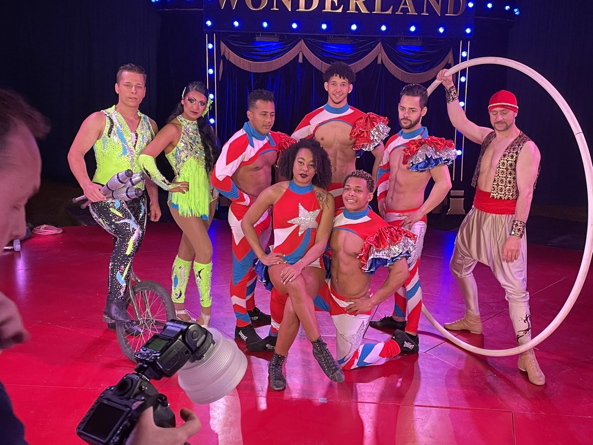 Photo shoot today for the new show!