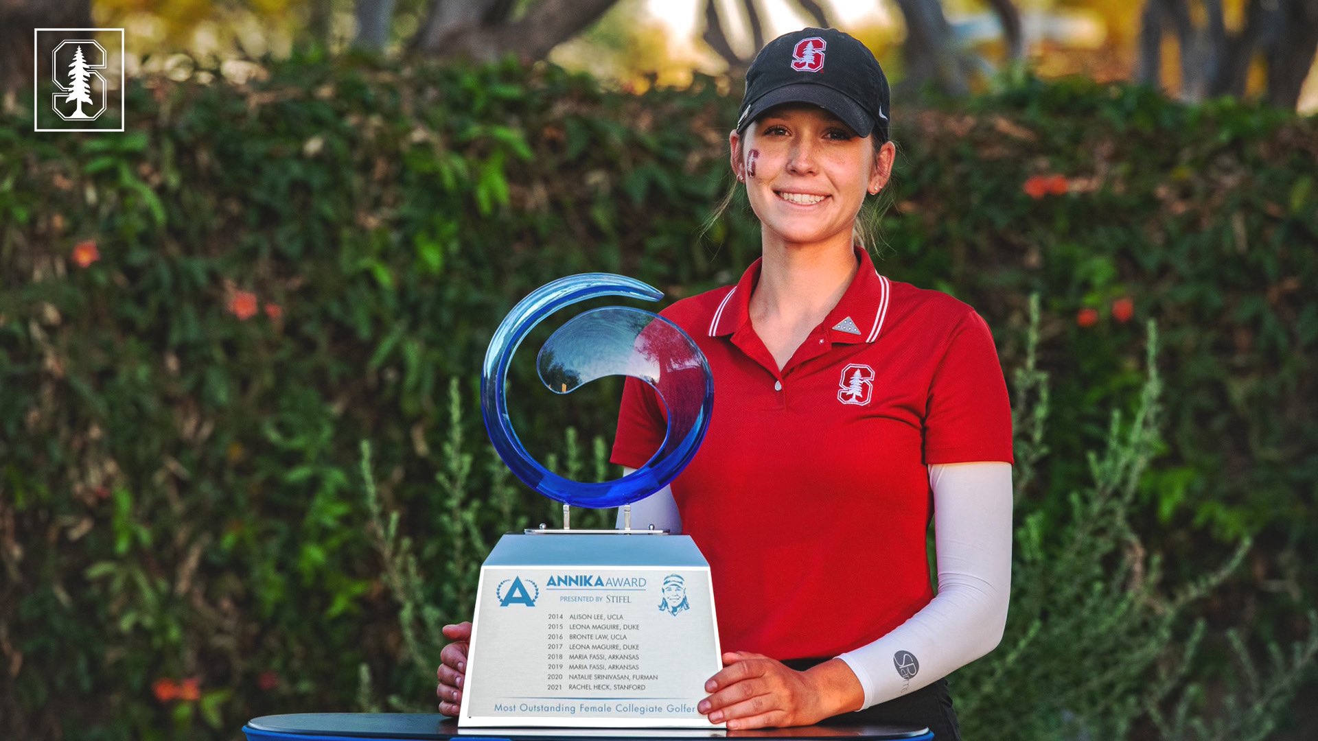 Stanford Women's Golf on Twitter "🏆rachelheck2020 receives