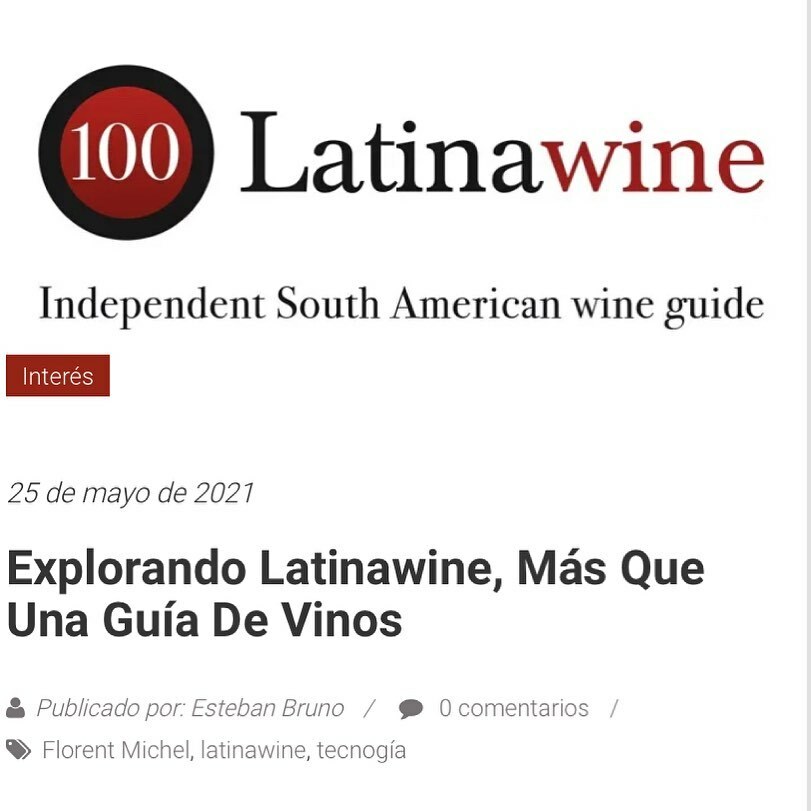elvinodelmes's tweet photo. Latinawine es una guía independiente de vinos sudamericanos con múltiples funciones de valor agregado diseñada por Florent Michel.

Nuevo post en el blog. Link en la bio.
.
.
.
#vino #blogdevinos #wine #winelover #wineblog #winepost #wineapp #latinawine #florentmichel https://t.co/1KSmMTTBQZ