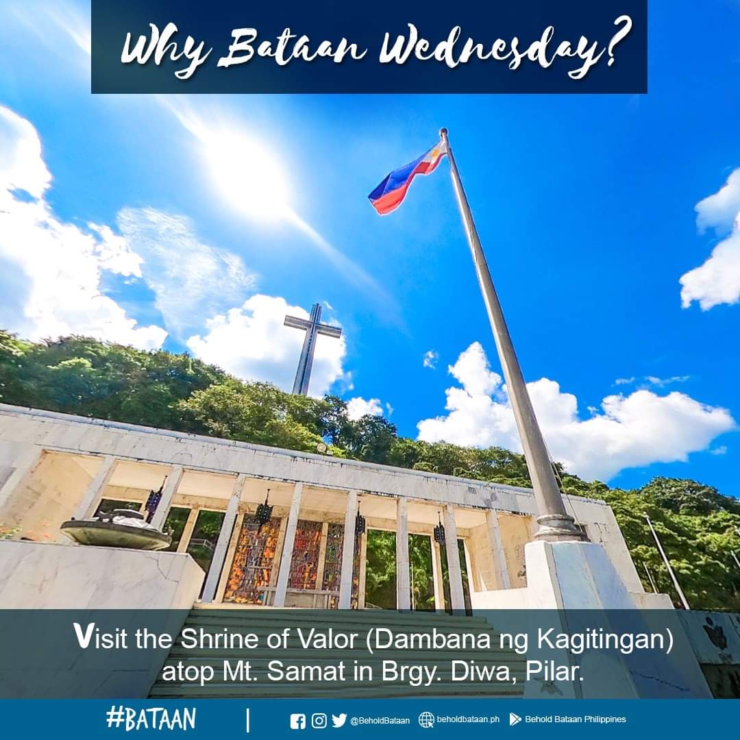 BeholdBataan's tweet photo. Why Bataan Wednesday
The sentinel of Bataan, the Shrine of Valor was built in memory of the heroic deeds and sacrifices of Filipinos and Americans who fought during the Second World War. For the requirements in visiting the shrine, please see the link: https://t.co/T9QhtHwOgo https://t.co/7VbSVFlGbm