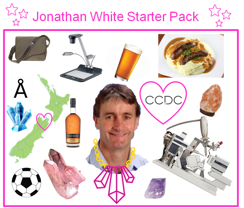 We're officially on twitter! First up in our meet the lab members series, is none other than our supervisor, Jonathan White. Jonny loves all things crystals, the pub and sport. 🔮⚽️🍻 #RealTimeChem