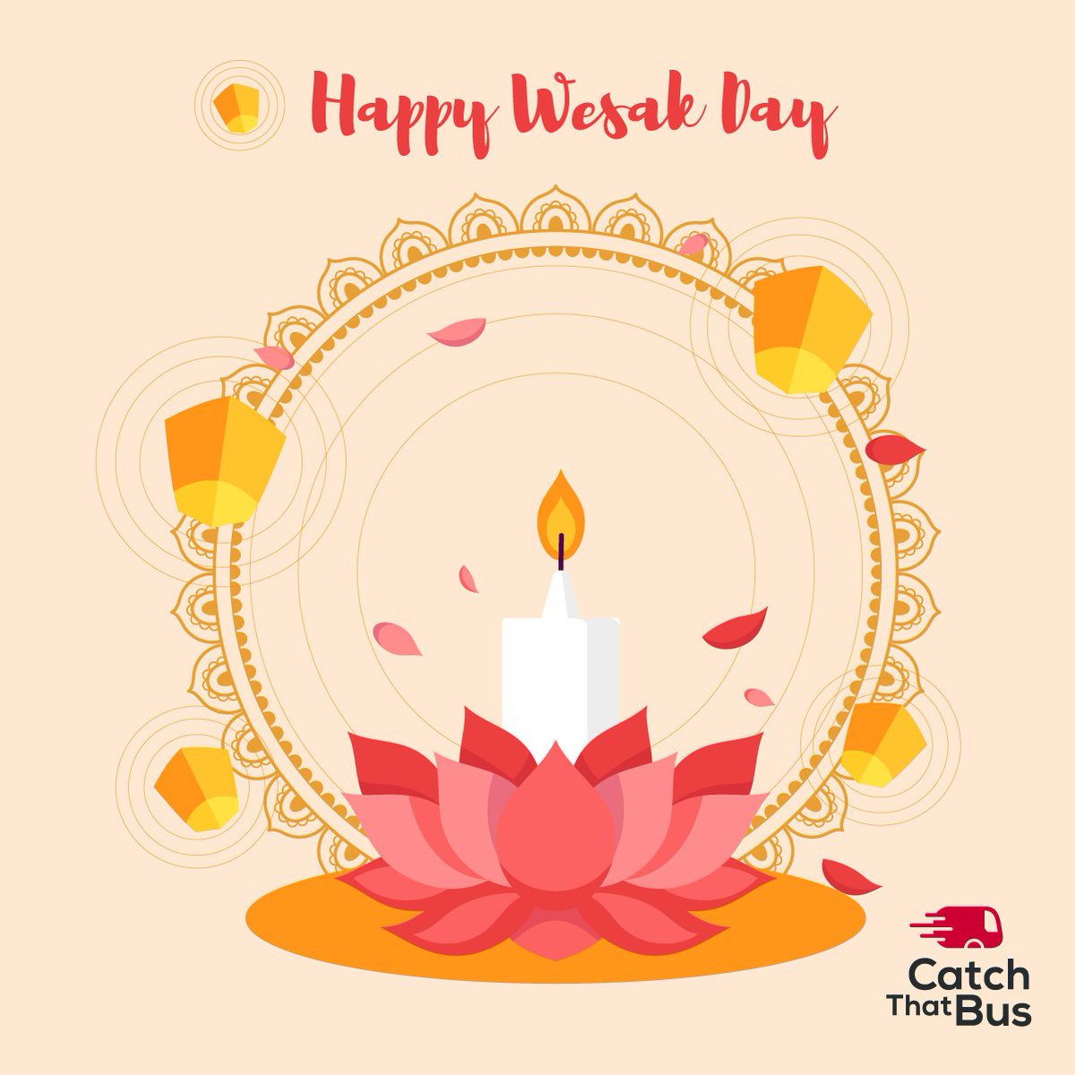 Wishing all Buddhists a very Happy Wesak Day! We wish you and your families peace, happiness and unity, especially during these challenging times. 

Take care, stay at home and always remember, #StaySafe.