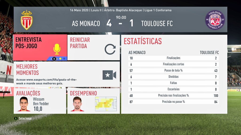 Futcarreira's tweet photo. LA MANO DE... BEN YEDDER?!

Na última partida em casa de Subašić, Bakayoko, Subašić e Silva, o craque Ben Yedder resolveu brilhar, fazendo até mesmo gol com a mão!

Placar: Monaco 4 x 1 Toulouse

#BoltFC | #Piloto https://t.co/1yLeG28bg4