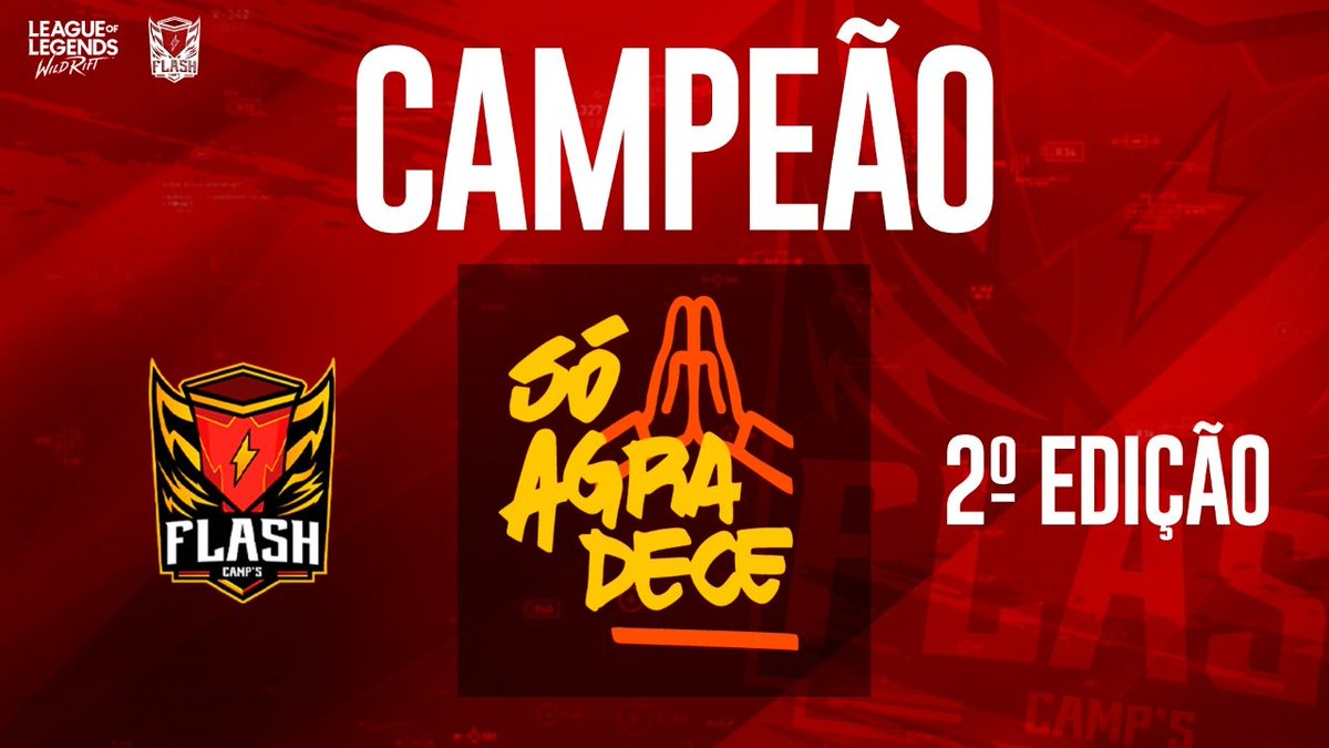 FlashCamps's tweet photo. ⚡️O Campeão já tem nome, quem leva a vitória pra casa nessa edição é a grande @SoAGRADECEgg em cima da @losgrandesgg Parabéns aos envolvidos! #sogrinha #pizzaiolo #flashcamps @VitorStoker @ThaisQuinzel @Nicesho0t @medusagamerr ⚡️ https://t.co/20d8nGj9bD