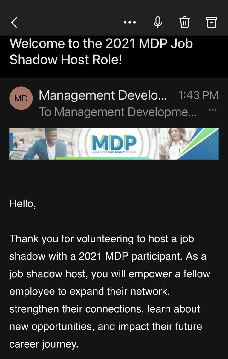 SionLopezPR's tweet image. It’s such an honor to host a 2021 MDP Participant! So pumped and excited!!! @MDP_ALUM_LIFE  

Congratulations to all those who will be in the class of MDP21! Can’t wait to give back!!! 
@ATT 🔥🔥🔥🔥
#lifeatatt #MDPAlum #LeadershipDevelopment