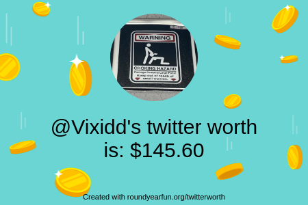 Vixidd tweet picture