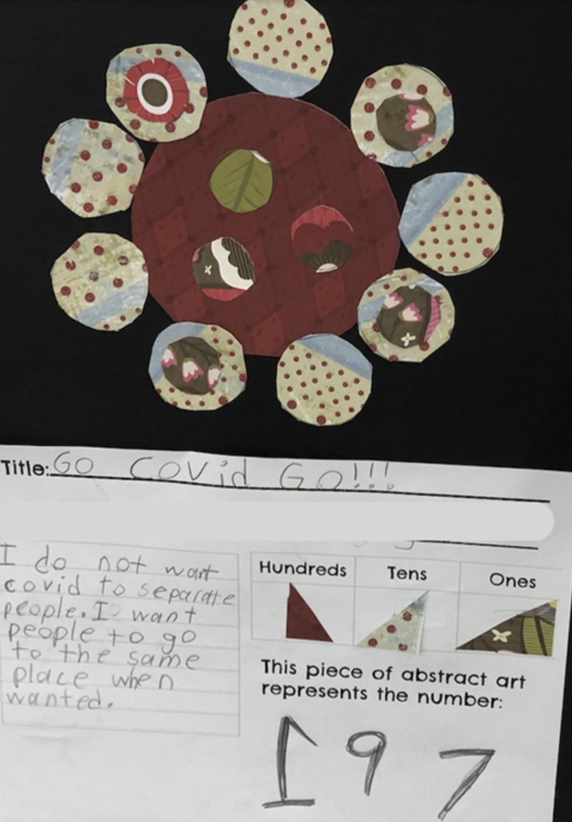 CherylCuddihy's tweet image. Loved working with Ts &amp;amp; Ss @rbpsEAGLES this spring. shorturl.at/amuDI It was #AMathZing to see how Ss connected math &amp;amp; visual arts to represent their thinking.  Across grades &amp;amp; classrooms, Ss expressed their desire to work &amp;amp; gather together. #ArtsEd #RBBisBIA @MrsSlipekRBPS