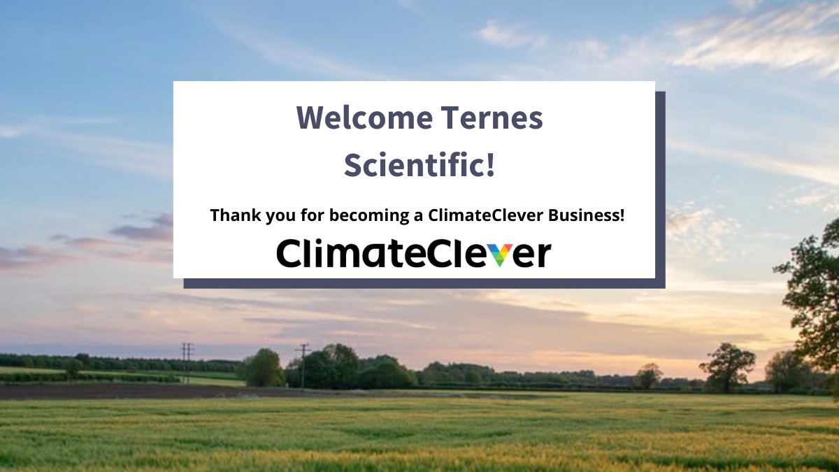 Climate_Clever's tweet photo. Join us in welcoming our newest #ClimateClever business: Ternes Scientific ๐
They will use our Business App to transition to being a #lowcarbon business ๐๐ฟ
If you'd like to become a climate leader in your industry, visit https://t.co/8rnw3eWP5b to sign up!
#ClimateAction https://t.co/kGI7jse9HF