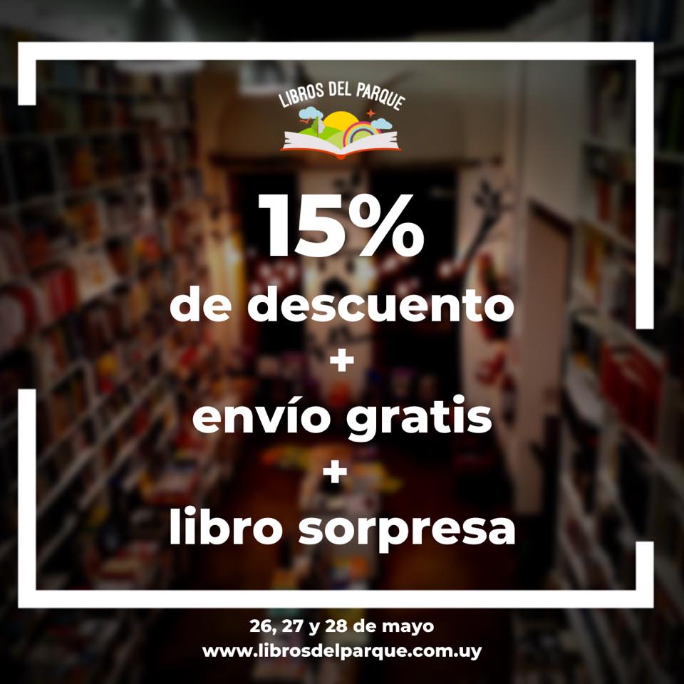 Librosdelparque's tweet photo. Este 26 de mayo es el Día Nacional del Libro y nos volvimos locos. Desde el miércoles 26 hasta el viernes 28 de mayo, todas tus compras tienen un 15% 📢 de descuento. Hace falta más? Si, también tenés el envío gratis y va con un libro sorpresa. https://t.co/sL3TWPAFqi
📲092000127 https://t.co/9aKMWRaEhO
