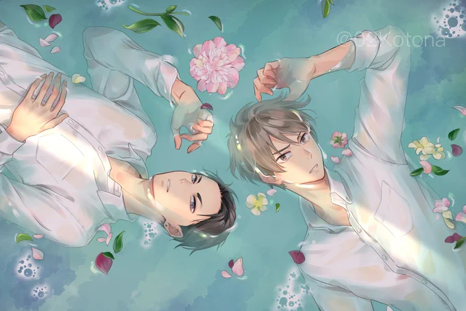 #引用RTで絵をあげて5人指名してバトンでお気に入りの絵を載せる 
抹茶さんからバトン頂きました✨
やり方あってるかな https://t.co/Gd3HPuiaIc 