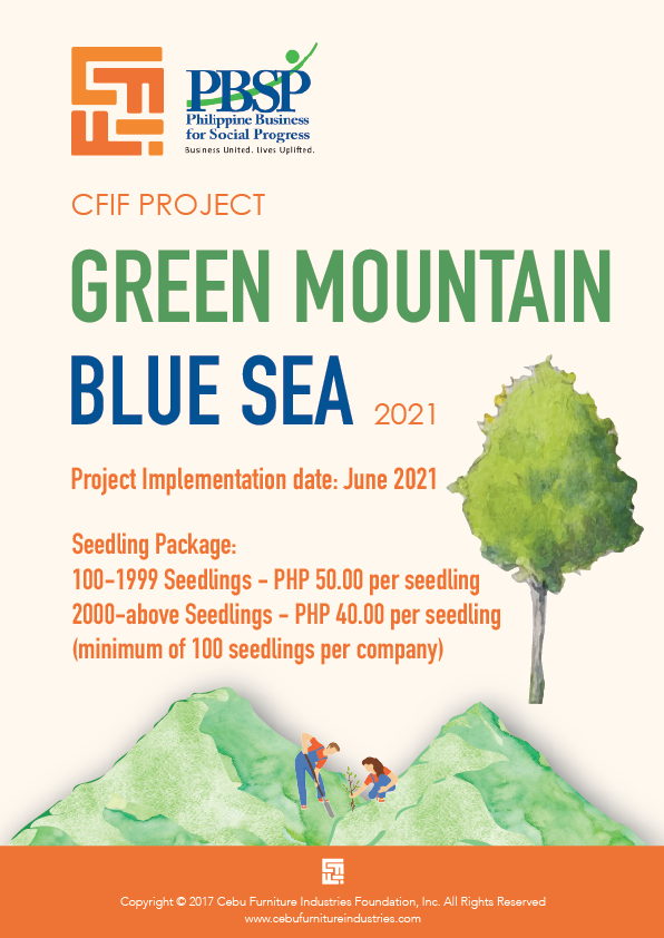 cfif's tweet photo. Project Green Mountain, Blue Sea is our initiative to help and encourage environmental protection and sustainability. 🌱🌳

Should your company be interested to participate please fill out and submit this form: https://t.co/dcwxW4Nrys https://t.co/3Yt6Bcf7Pa