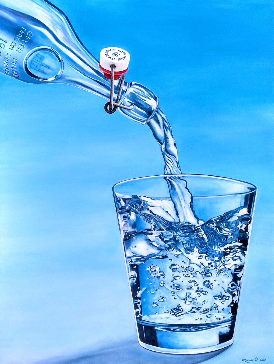LadybugX20's tweet photo. 宜しくお願いします! "Quench your thirst" 
"喉を潤す"
Oil on canvas 油絵
30"x40" (76x101cm) 2021
#お家からネットで作品発表tsukutsukuten33 #ネットで楽しむtsukutsukuten #創作展 #TSUKUTSUKUTEN #ladybugXart #artwork #art  #アート作品 #油絵作品 #oilpainting #oilpainter #LadybugX20 https://t.co/g8Q7H81zsr