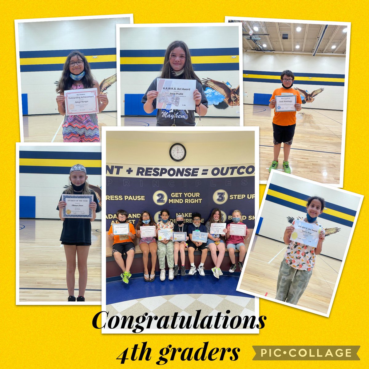 DELCBlue's tweet photo. Blue Academy had a brilliant time celebrating our 4th grade class today. Congratulations 4th graders you bring so much joy and hope to your school and community! #blessedtobeblue #decaturproud #4thgraderocks @StrubeSusan @juliehuffman24 @KayleeFuller24 https://t.co/Kd2NGKmSBO