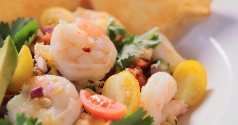 MavericksGA's tweet photo. Fresh ceviche? Don't mind if we do... Shrimp Ceviche https://t.co/jg6p0ULZou