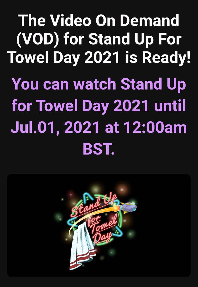 Stand Up For Towel Day Toweldayuk Twitter