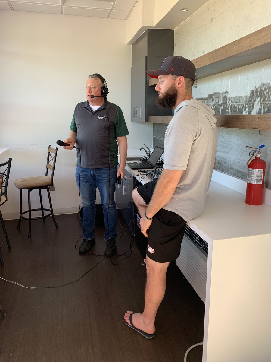 Catch <a href="/KoolandtheLang/">Michael Lang</a> and more on <a href="/YourSportsShow1/">Your Sports Show</a> right now LIVE from the ballpark today 

620kmns.iheart.com