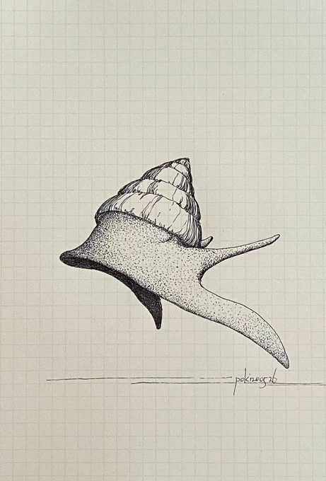 去年の昨日今日描いた絵 