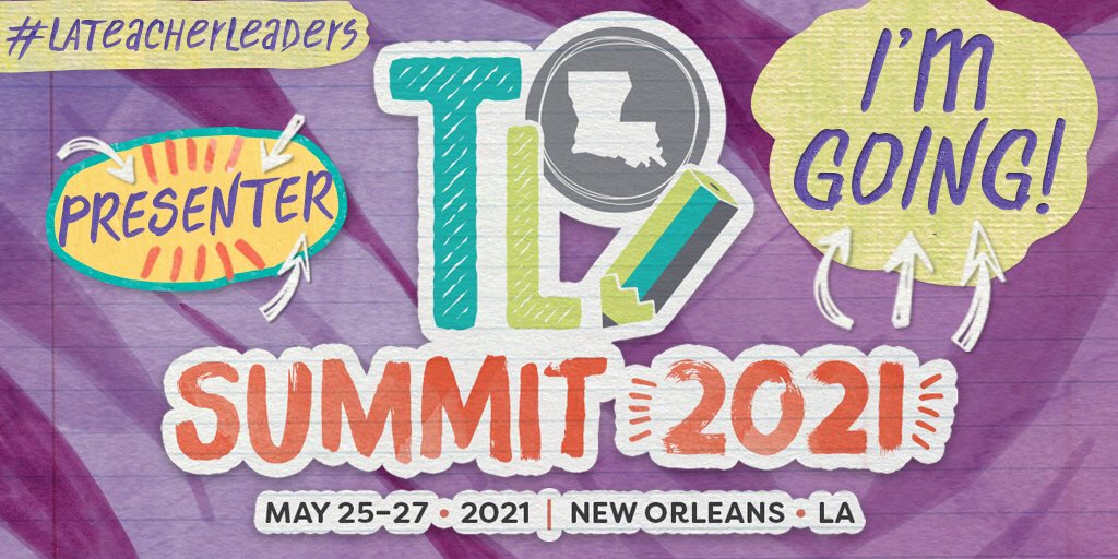 Day 1 of Co-presenting (for the 1st time) at #LATeacherLeaders with Michelle Tureau is a wrap! It’s always a great day when you get to share ideas and collaborate with amazing educators from all over Louisiana!