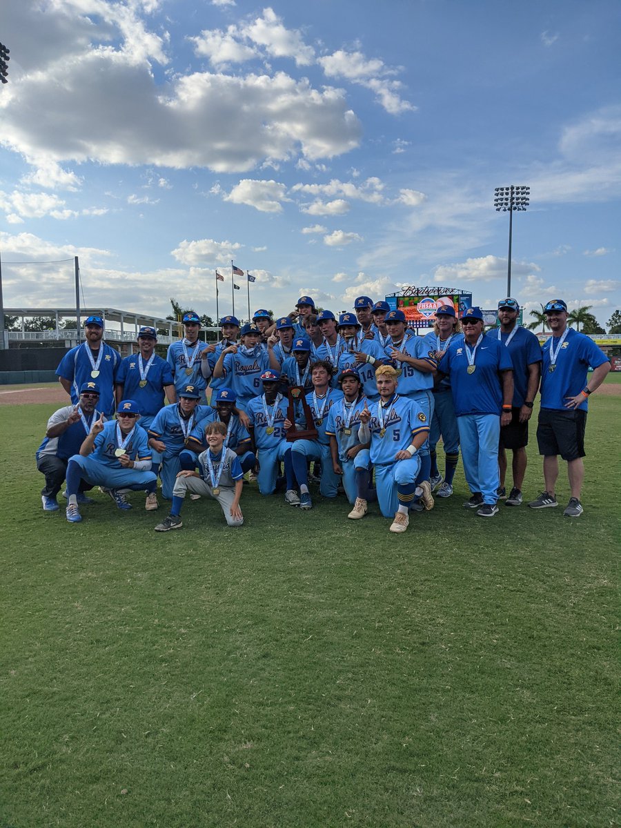 FHSAA's tweet photo. Congratulations to @TFAbaseball for winning the 3A #FHSAA Baseball State Championship! https://t.co/S8MPxvZs9d