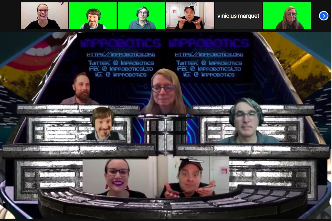 Dr. Katie Schaag ๐ณ๏ธโ๐๐
๐ฎโจ (@katieschaag) on Twitter photo Had a wonderful time "performing telepresence pleasantly" in <a href="/MirowskiPiotr/">Piotr Mirowski @bsky.social</a> <a href="/Boydbranch/">Boyd Branch</a> <a href="/korymath/">Kory Mathewson</a>'s <a href="/improbotics/">Improbotics</a> workshop, & "feeling w/out touching" in <a href="/lauraonsale/">lauraonsale</a>'s -- we even had a dance party! Loved the #eloppp performance workshop program & wish it continued all week ๐๐ฎโจ Had a wonderful time "performing telepresence pleasantly" in <a href="/MirowskiPiotr/">Piotr Mirowski @bsky.social</a> <a href="/Boydbranch/">Boyd Branch</a> <a href="/korymath/">Kory Mathewson</a>'s <a href="/improbotics/">Improbotics</a> workshop, & "feeling w/out touching" in <a href="/lauraonsale/">lauraonsale</a>'s -- we even had a dance party! Loved the #eloppp performance workshop program & wish it continued all week ๐๐ฎโจ