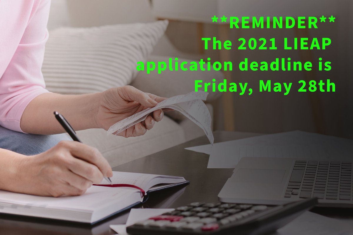 REMINDER: The 2021 LIEAP application deadline is May 28th at 5pm. The Low-Income Energy Assistance Program (LIEAP) is a federally funded program that helps  eligible households with a portion of their home energy costs. See if you qualify. 
👉4riverselectric.com/lieap-benefits…👈