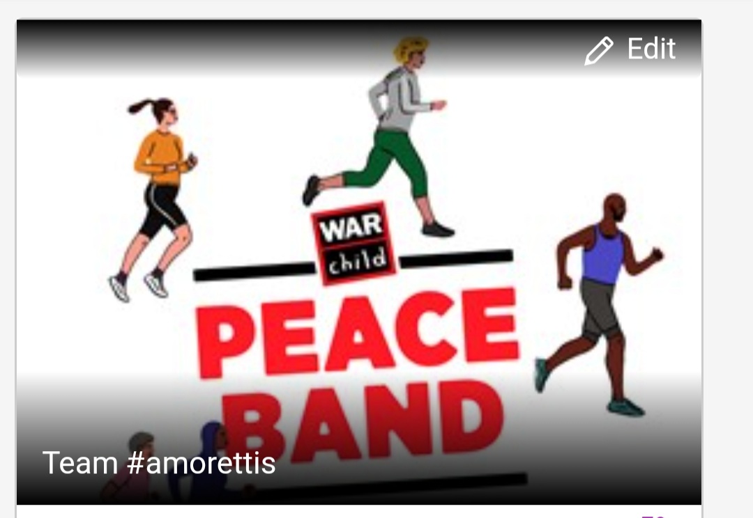 Team  #amorettisavoretti raised money in the Peaceband Challenge  so we're joining #Warchild in calling on the UK Government to honour their commitment to children in Afghanistan in 2021 
#UKAidMatch
