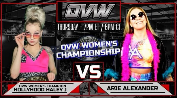 HollyHoodHaleyJ's tweet photo. Well well well ... she thinks sheโs grown .
Okay #1 contender ๐๐ป you got yo match !
Question is ... ARE YOU READY .?! ๐
#OVW #YourChamp thinks not ๐ https://t.co/ya46zpREcM