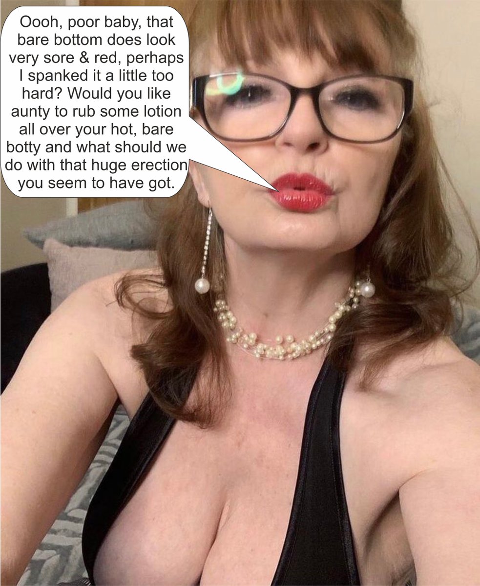 DaveBrown2901's tweet photo. Another hot Aunty that liked to spank #spankingaunt #strictaunt https://t.co/tfgmmWbafw