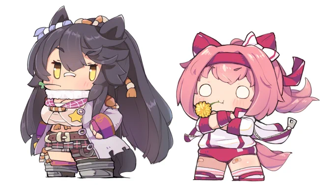ガイナ立ちが似合う事で有名なウララ
むしゃむしゃ 