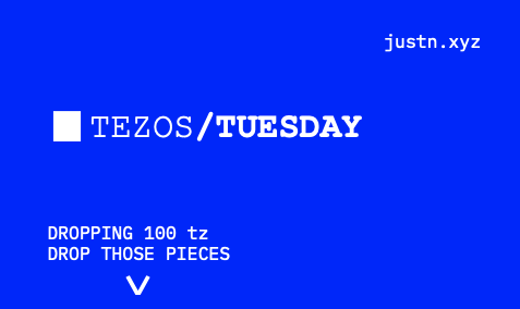 JustinGilanyi's tweet photo. #TezosTuesday. ~. 
Looking for 🔥-- 

Send those 1tz/2tz/5tz/10tz - pieces- let's spread the tez!
Let's get this HEN! @hicetnunc2000 https://t.co/o0f7NxRC60