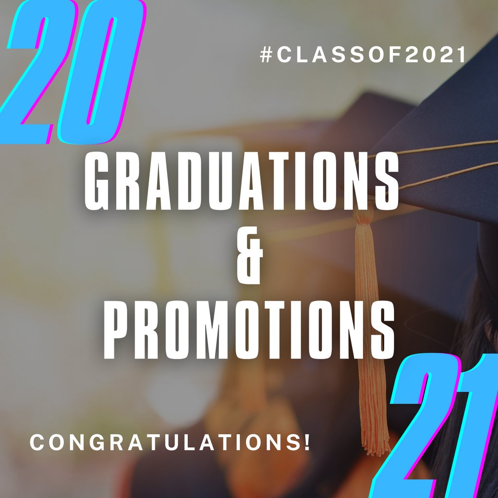 Graduation and promotion season is here! All #WUSDK12 8th-grade promos will be recorded &amp; archive to our YouTube AND all high school grad ceremonies will be livestreamed &amp; recorded. Read more: buff.ly/34h6WjR