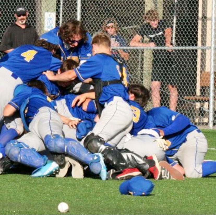 Justin10Bennett's tweet photo. Such a special moment &amp; experience for all of these guys &amp; their families, our school, and our community. They battled, played with fire &amp; passion, and they picked each other up &amp; had fun. That’s what it’s all about &amp; I couldn’t be more proud of them. STATE CHAMPIONS! #CATSAREHOT https://t.co/m4fN5R27xW