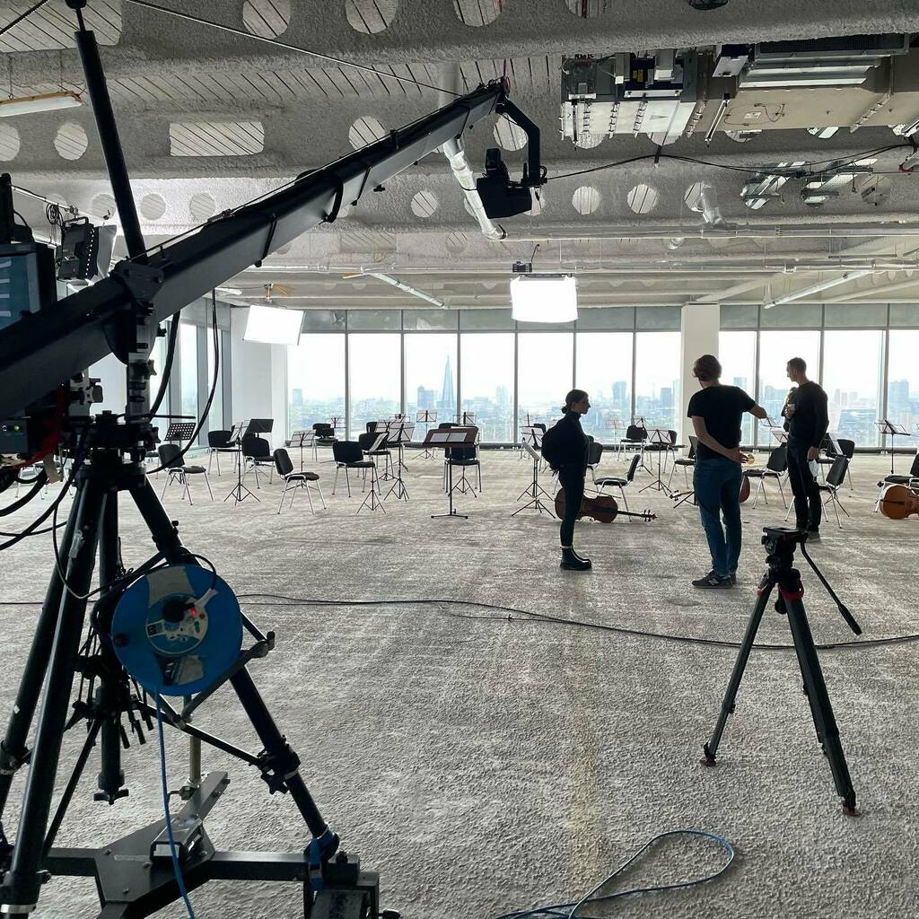 Exciting evening filming @chester_tribley’s new work for @ebrd_official at their new London headquarters with #guildhallsessionorchestra instagr.am/p/CPUCTkQgh7M/