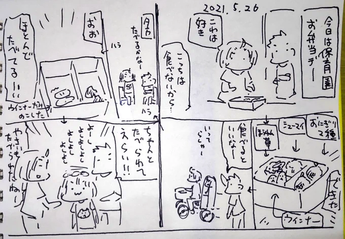 #本日のむすめさん

久しぶりのべた褒めはいりましたー!
ウインナーは普段あげないからのこったのね、食べ物は警戒心強いようです。 